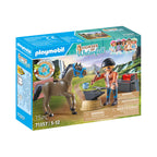 POTCOVAR CU CALUT - PLAYMOBIL HORSES OF WATERFALL (PM71357) - Libelula Vesela - Jucarii