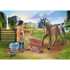 POTCOVAR CU CALUT - PLAYMOBIL HORSES OF WATERFALL (PM71357) - Libelula Vesela - Jucarii