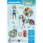 FEMEIE SI CALUT - PLAYMOBIL HORSES OF WATERFALL (PM71358) - Libelula Vesela - Jucarii