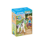 FEMEIE SI CALUT - PLAYMOBIL HORSES OF WATERFALL (PM71358) - Libelula Vesela - Jucarii