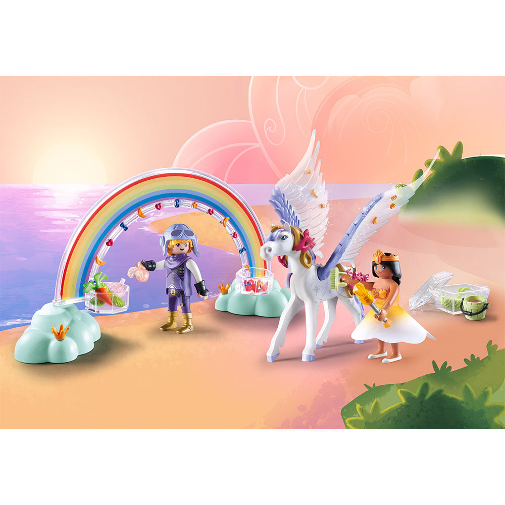 PEGASUS SI CURCUBEU - PLAYMOBIL PRINCESS MAGIC (PM71361) - Libelula Vesela - Jucarii