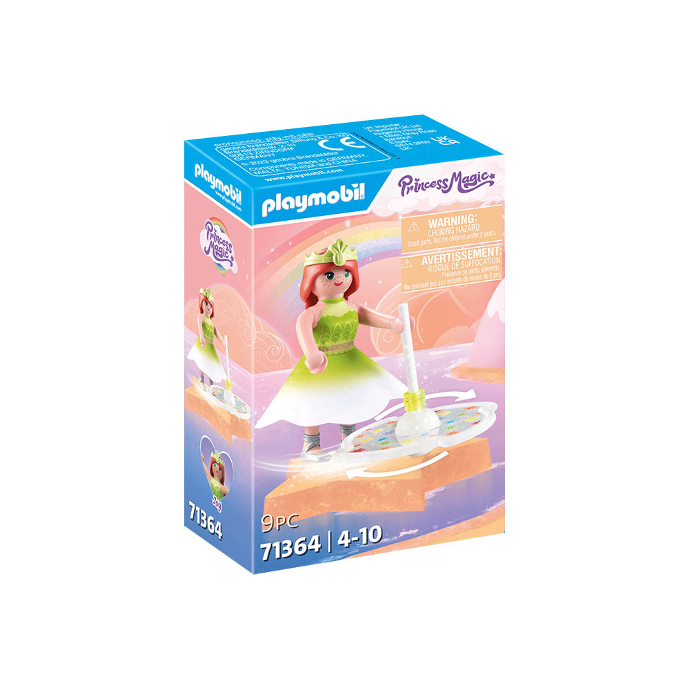 PRINTESA CU TITIREZ CURCUBEU - PLAYMOBIL PRINCESS MAGIC (PM71364) - Libelula Vesela - Jucarii