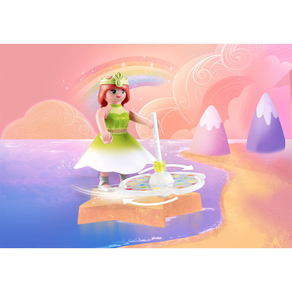 PRINTESA CU TITIREZ CURCUBEU - PLAYMOBIL PRINCESS MAGIC (PM71364) - Libelula Vesela - Jucarii