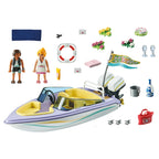LUNA DE MIERE CU BARCA DE VITEZA - PLAYMOBIL CITY LIFE - WEDDING - (PM71366) - Libelula Vesela - Jucarii