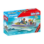 LUNA DE MIERE CU BARCA DE VITEZA - PLAYMOBIL CITY LIFE - WEDDING - (PM71366) - Libelula Vesela - Jucarii