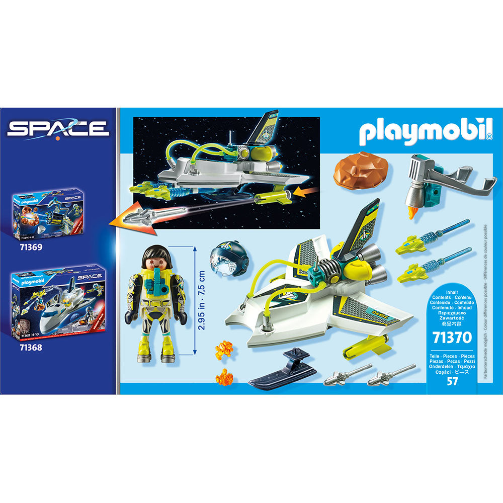 DRONA PENTRU MISIUNI IN SPATIU - PLAYMOBIL SPACE (PM71370) - Libelula Vesela - Jucarii