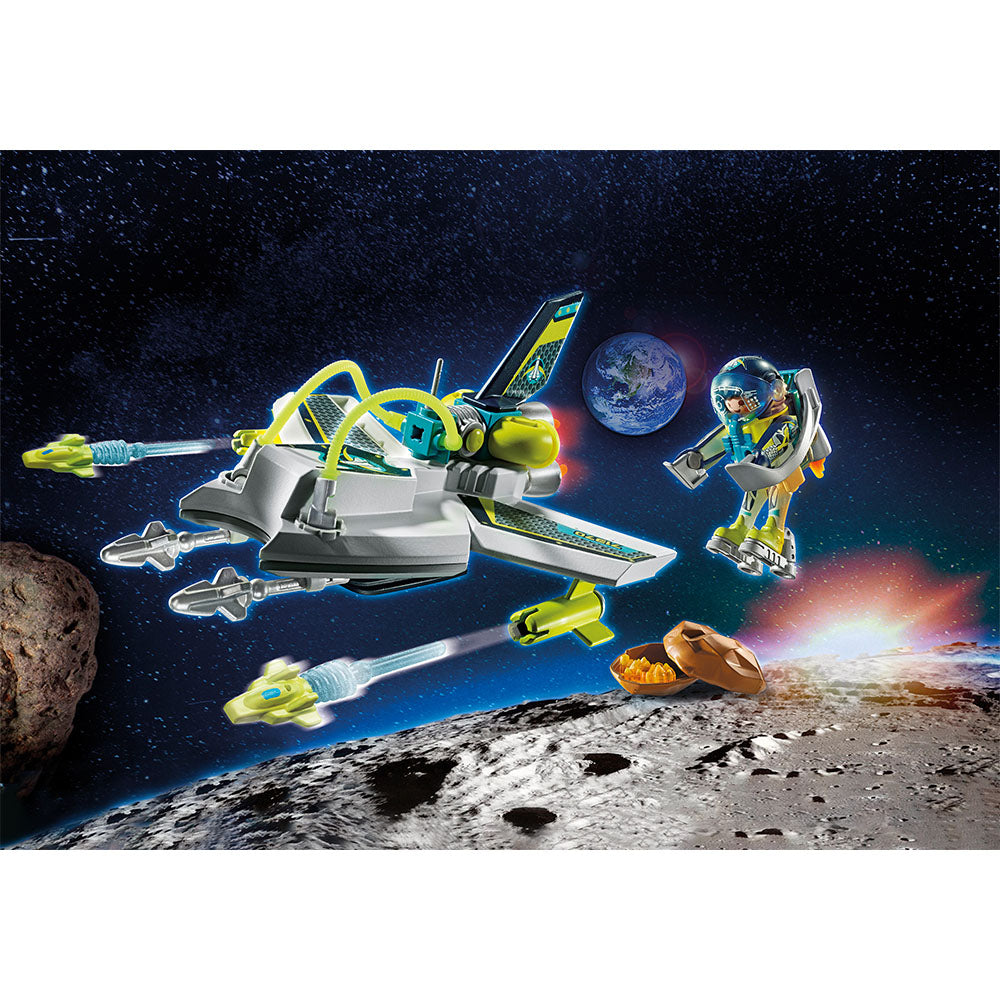 DRONA PENTRU MISIUNI IN SPATIU - PLAYMOBIL SPACE (PM71370) - Libelula Vesela - Jucarii