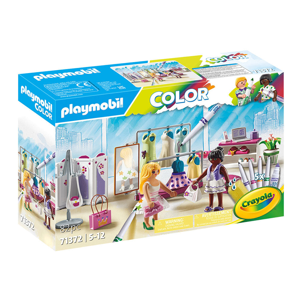 PLAYMOBIL COLOR BUTIC CU HAINE - PLAYMOBIL PM COLOR (PM71372) - Libelula Vesela - Jucarii