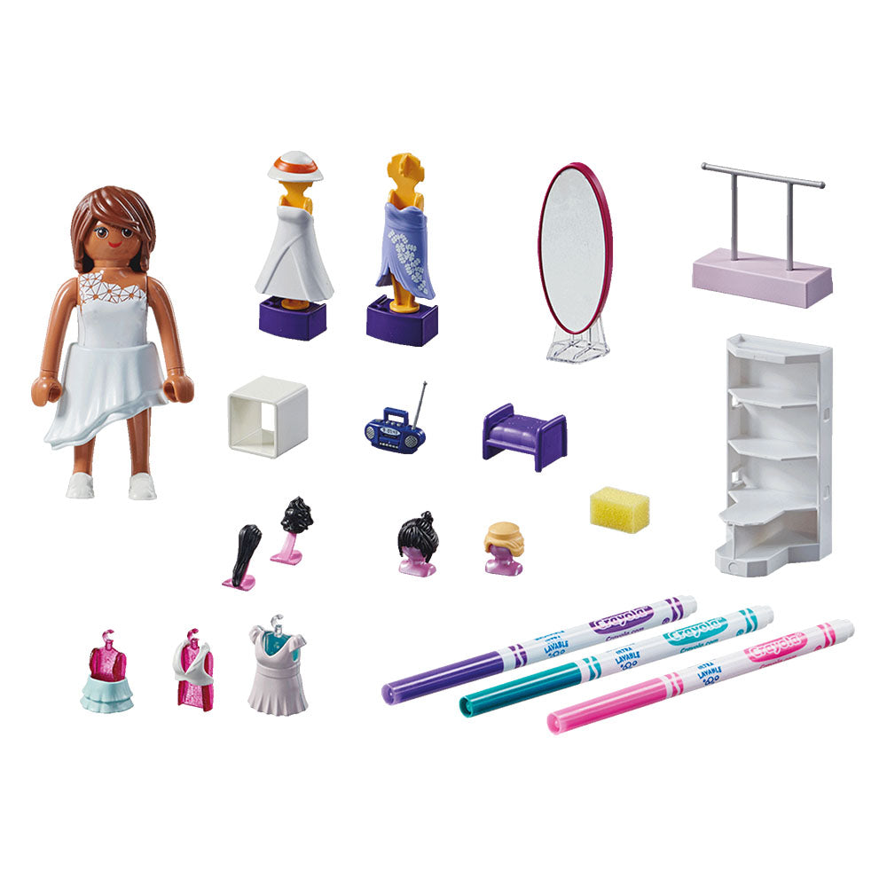 PLAYMOBIL COLOR DRESSING - PLAYMOBIL PM COLOR (PM71373) - Libelula Vesela - Jucarii