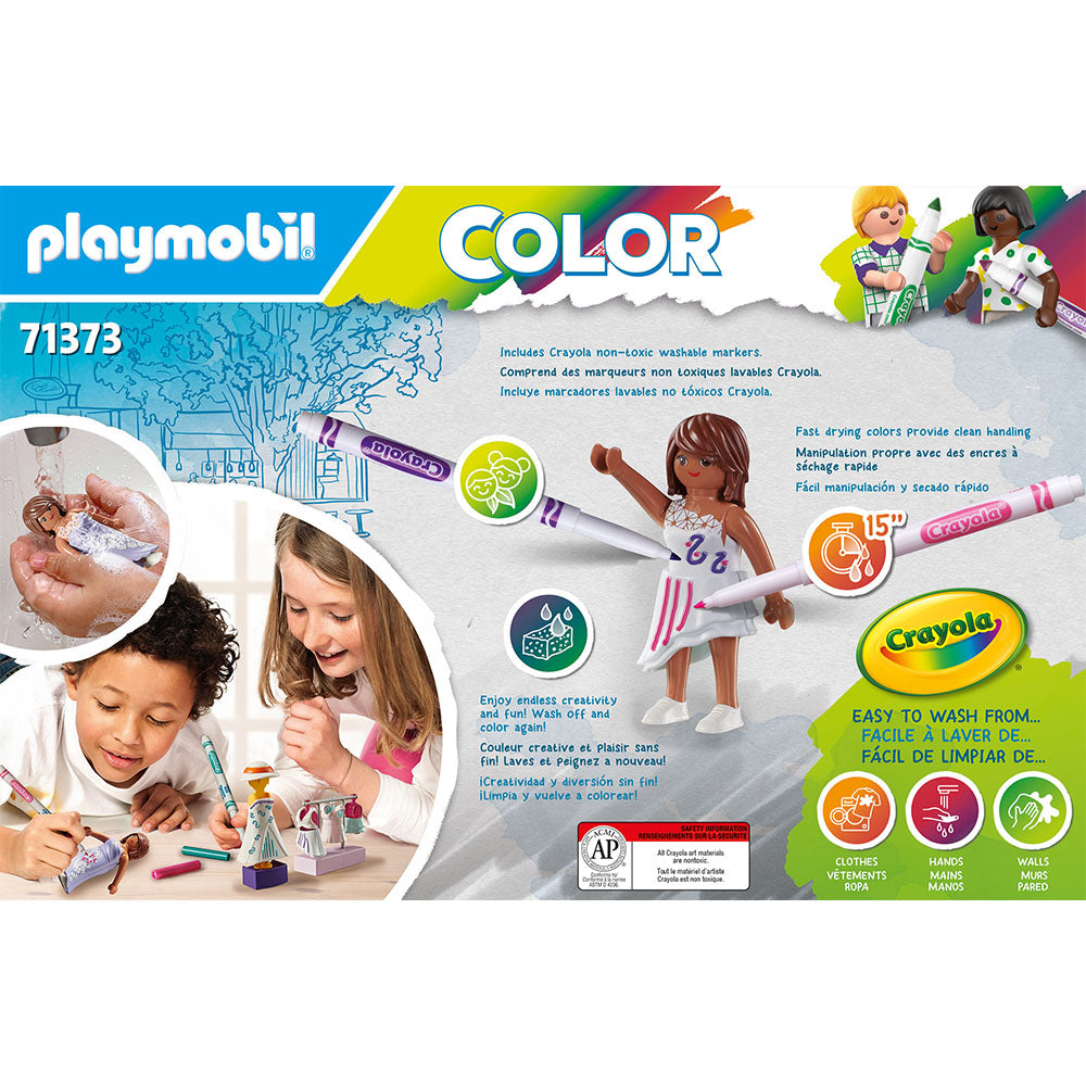 PLAYMOBIL COLOR DRESSING - PLAYMOBIL PM COLOR (PM71373) - Libelula Vesela - Jucarii