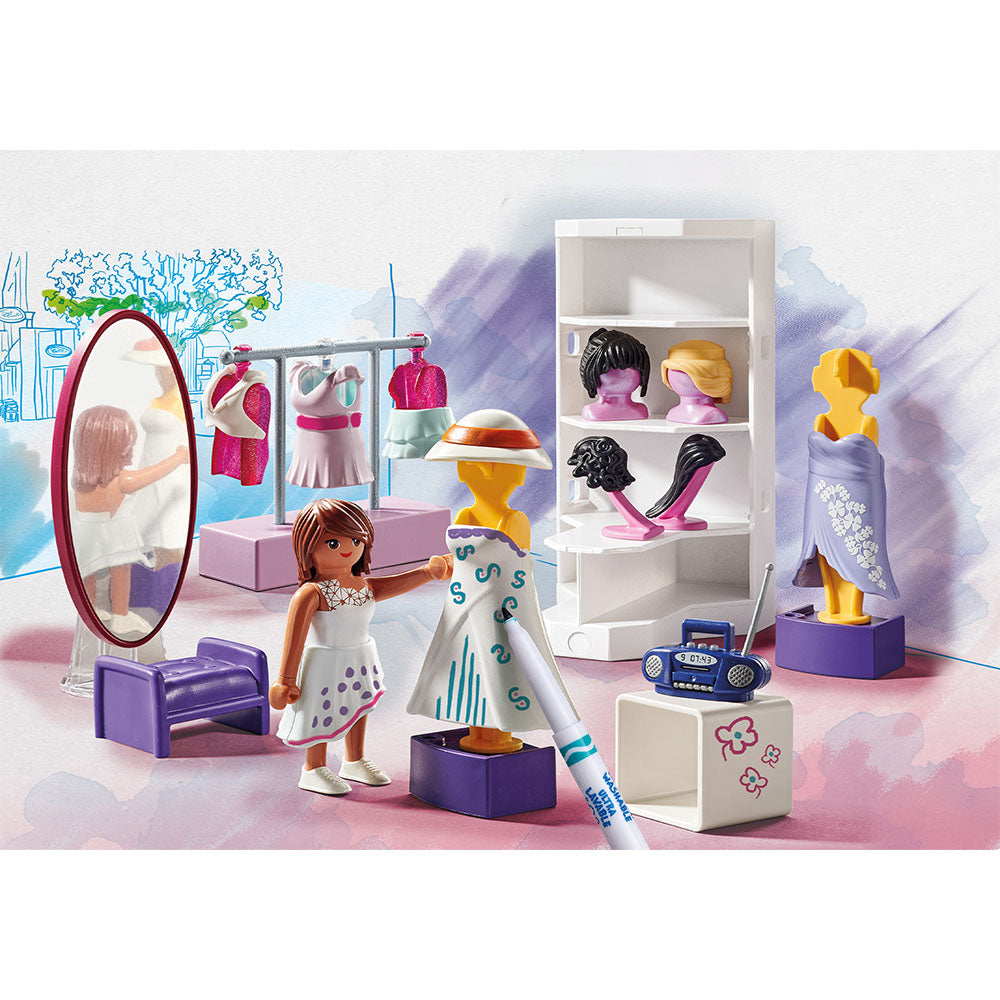 PLAYMOBIL COLOR DRESSING - PLAYMOBIL PM COLOR (PM71373) - Libelula Vesela - Jucarii