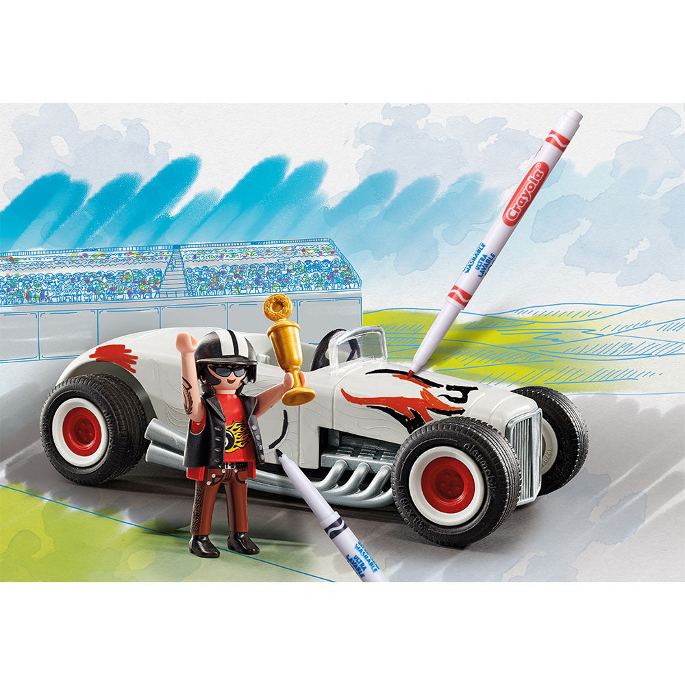 PLAYMOBIL COLOR MASINUTA DE CURSE - PLAYMOBIL PM COLOR (PM71376) - Libelula Vesela - Jucarii