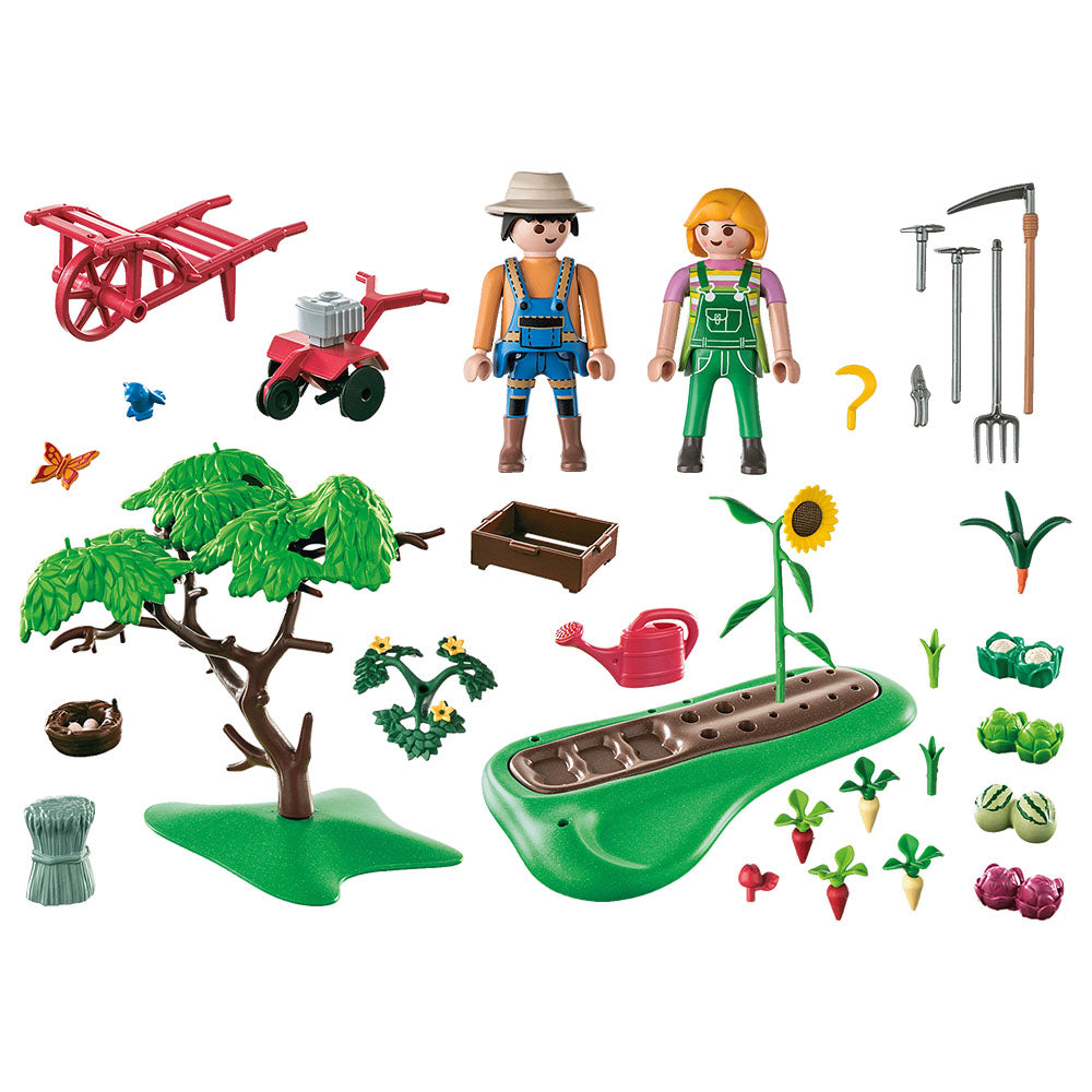GRADINA DE LEGUME - PLAYMOBIL COUNTRY (PM71380) - Libelula Vesela - Jucarii