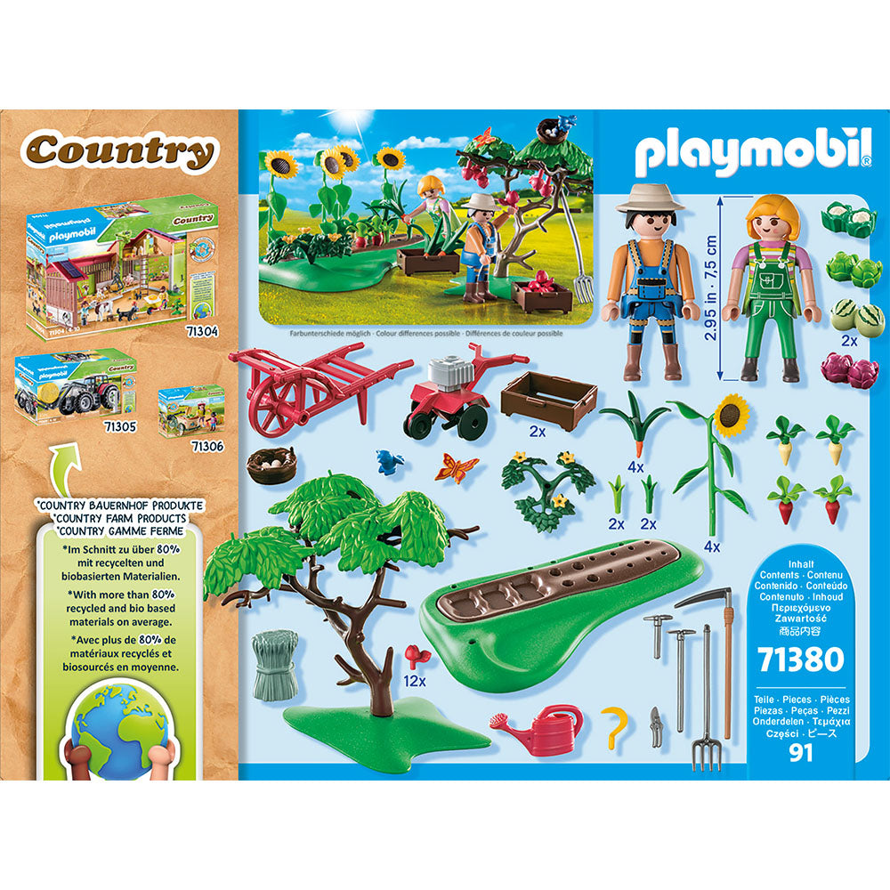 GRADINA DE LEGUME - PLAYMOBIL COUNTRY (PM71380) - Libelula Vesela - Jucarii