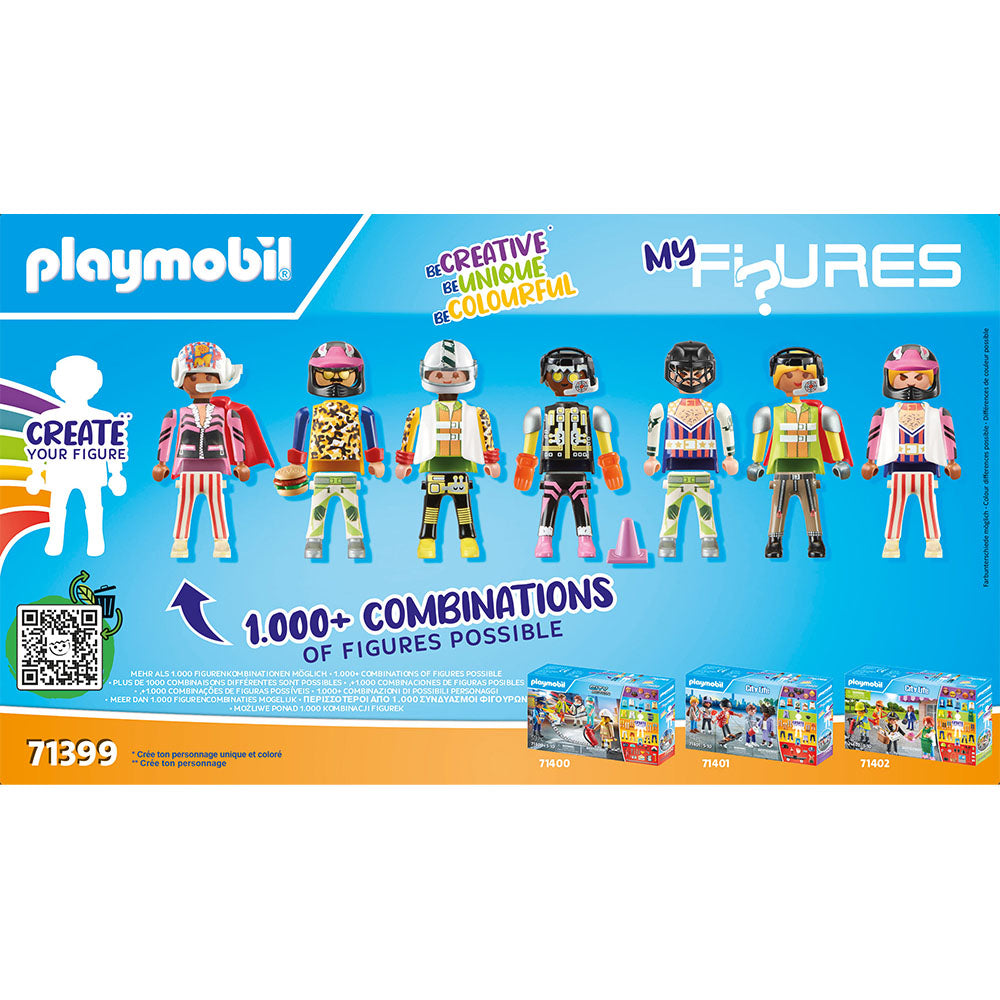 CREEAZA PROPRIA FIGURINA STUNT SHOW - PLAYMOBIL MY FIGURES (PM71399) - Libelula Vesela - Jucarii