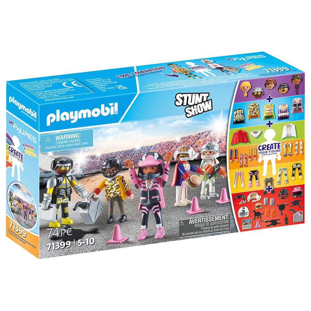 CREEAZA PROPRIA FIGURINA STUNT SHOW - PLAYMOBIL MY FIGURES (PM71399) - Libelula Vesela - Jucarii