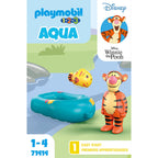 PLIMBARE CU BARCA GONFLABILA A LUI TIGGER - PLAYMOBIL 1.2.3 AQUA & DISNEY (PM71414) - Libelula Vesela - Jucarii