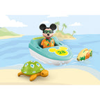 TUR CU BARCA LUI MICKEY - PLAYMOBIL 1.2.3 AQUA & DISNEY (PM71417) - Libelula Vesela - Jucarii