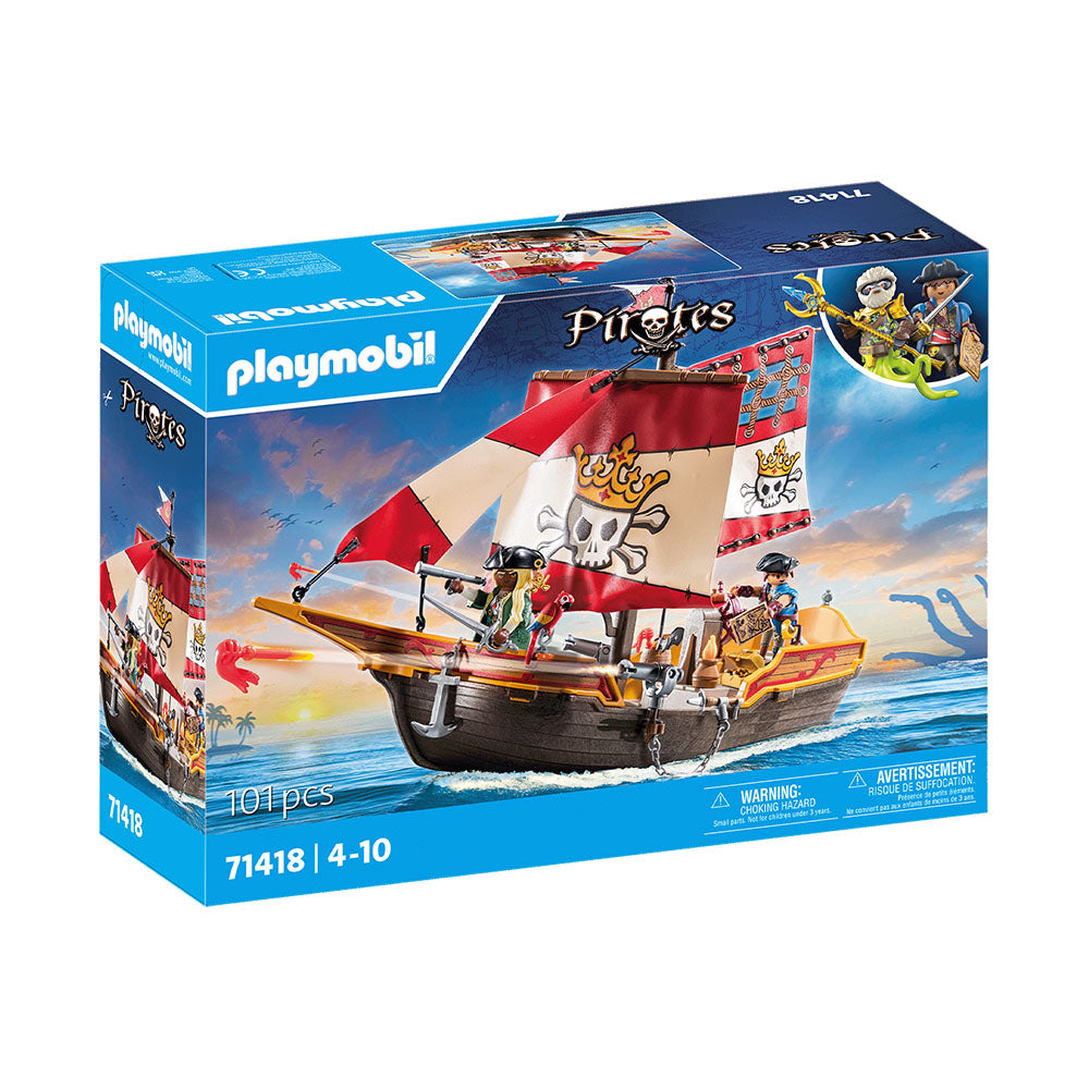 CORABIE PIRATI - PLAYMOBIL PIRATES (PM71418) - Libelula Vesela - Jucarii