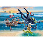 BATALIA CU CEFALOPODUL URIAS - PLAYMOBIL PIRATES (PM71419) - Libelula Vesela - Jucarii