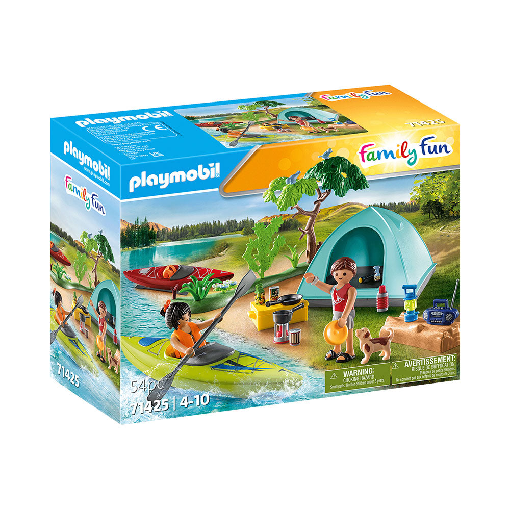 CAMPING LANGA RAU - PLAYMOBIL FAMILY FUN - CAMPING - (PM71425) - Libelula Vesela - Jucarii