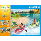 CAMPING LANGA RAU - PLAYMOBIL FAMILY FUN - CAMPING - (PM71425) - Libelula Vesela - Jucarii