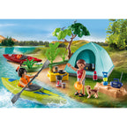 CAMPING LANGA RAU - PLAYMOBIL FAMILY FUN - CAMPING - (PM71425) - Libelula Vesela - Jucarii