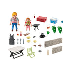 GRATAR IN FAMILIE - PLAYMOBIL FAMILY FUN - CAMPING - (PM71427) - Libelula Vesela - Jucarii