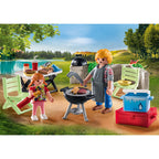 GRATAR IN FAMILIE - PLAYMOBIL FAMILY FUN - CAMPING - (PM71427) - Libelula Vesela - Jucarii