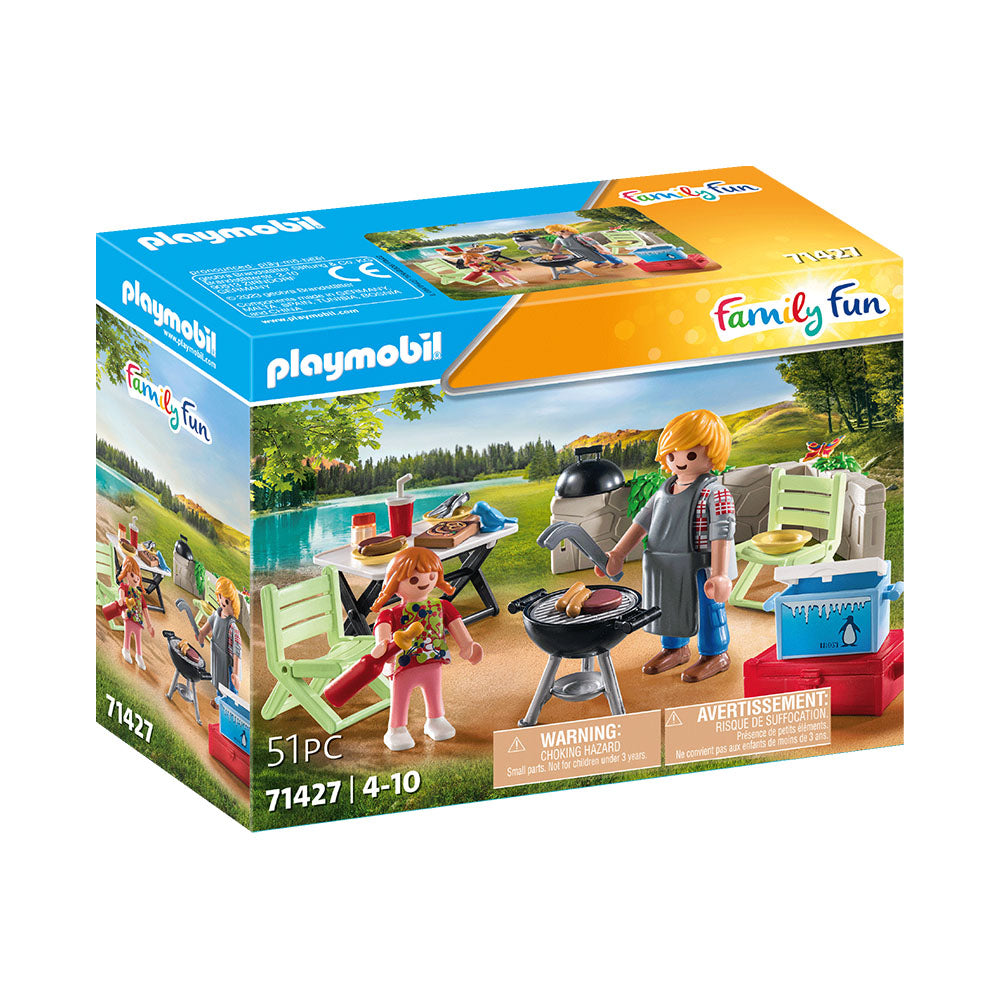 GRATAR IN FAMILIE - PLAYMOBIL FAMILY FUN - CAMPING - (PM71427) - Libelula Vesela - Jucarii