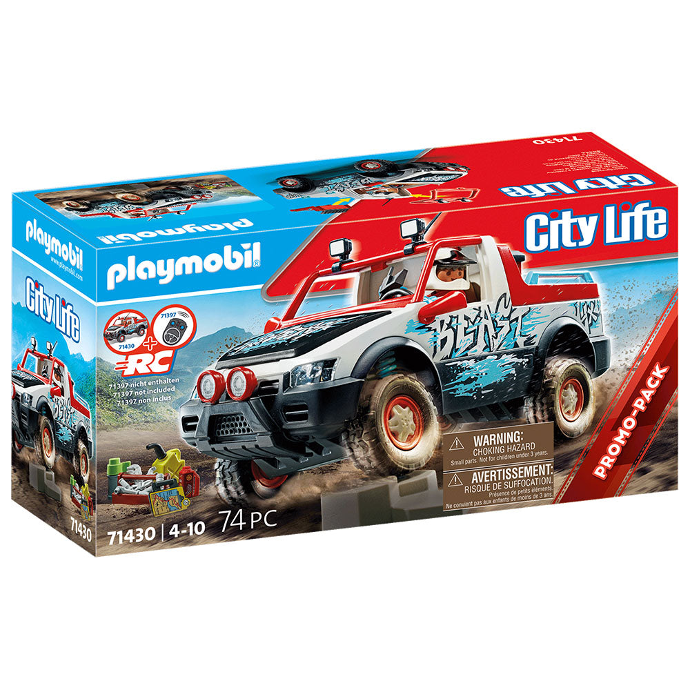 MASINUTA DE RALIU - PLAYMOBIL CITY LIFE (PM71430) - Libelula Vesela - Jucarii