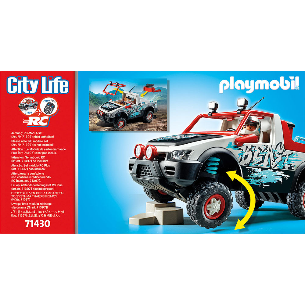 MASINUTA DE RALIU - PLAYMOBIL CITY LIFE (PM71430) - Libelula Vesela - Jucarii