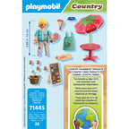 STAND PENTRU VANZARE DE GEMURI - PLAYMOBIL COUNTRY (PM71445) - Libelula Vesela - Jucarii