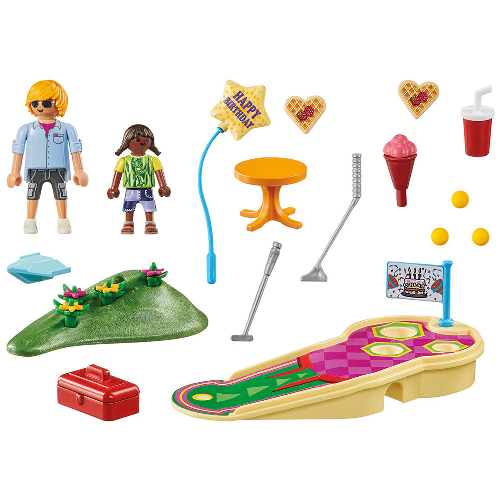 SET MINI GOLF - PLAYMOBIL MY LIFE (PM71449) - Libelula Vesela - Jucarii