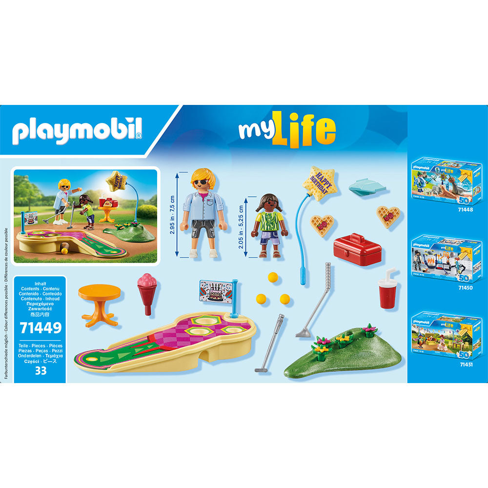 SET MINI GOLF - PLAYMOBIL MY LIFE (PM71449) - Libelula Vesela - Jucarii