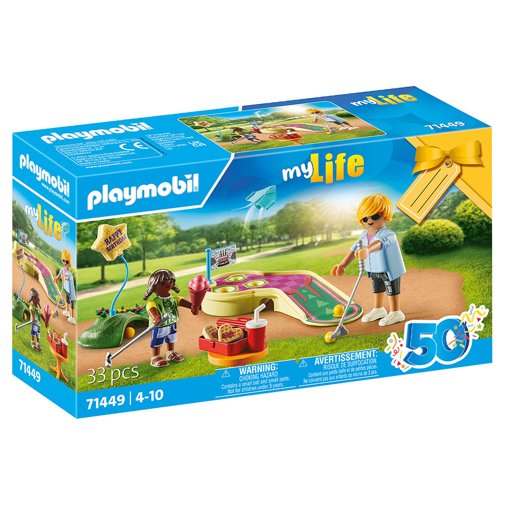 SET MINI GOLF - PLAYMOBIL MY LIFE (PM71449) - Libelula Vesela - Jucarii