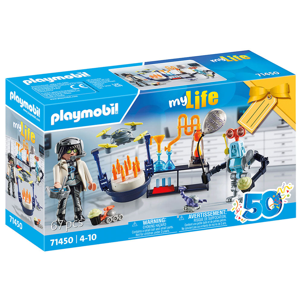 CERCETATOR CU ROBOTI - PLAYMOBIL MY LIFE (PM71450) - Libelula Vesela - Jucarii