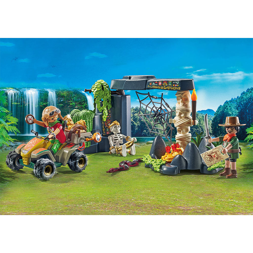 VANATOAREA DE COMORI IN JUNGLA - PLAYMOBIL MY LIFE (PM71454) - Libelula Vesela - Jucarii