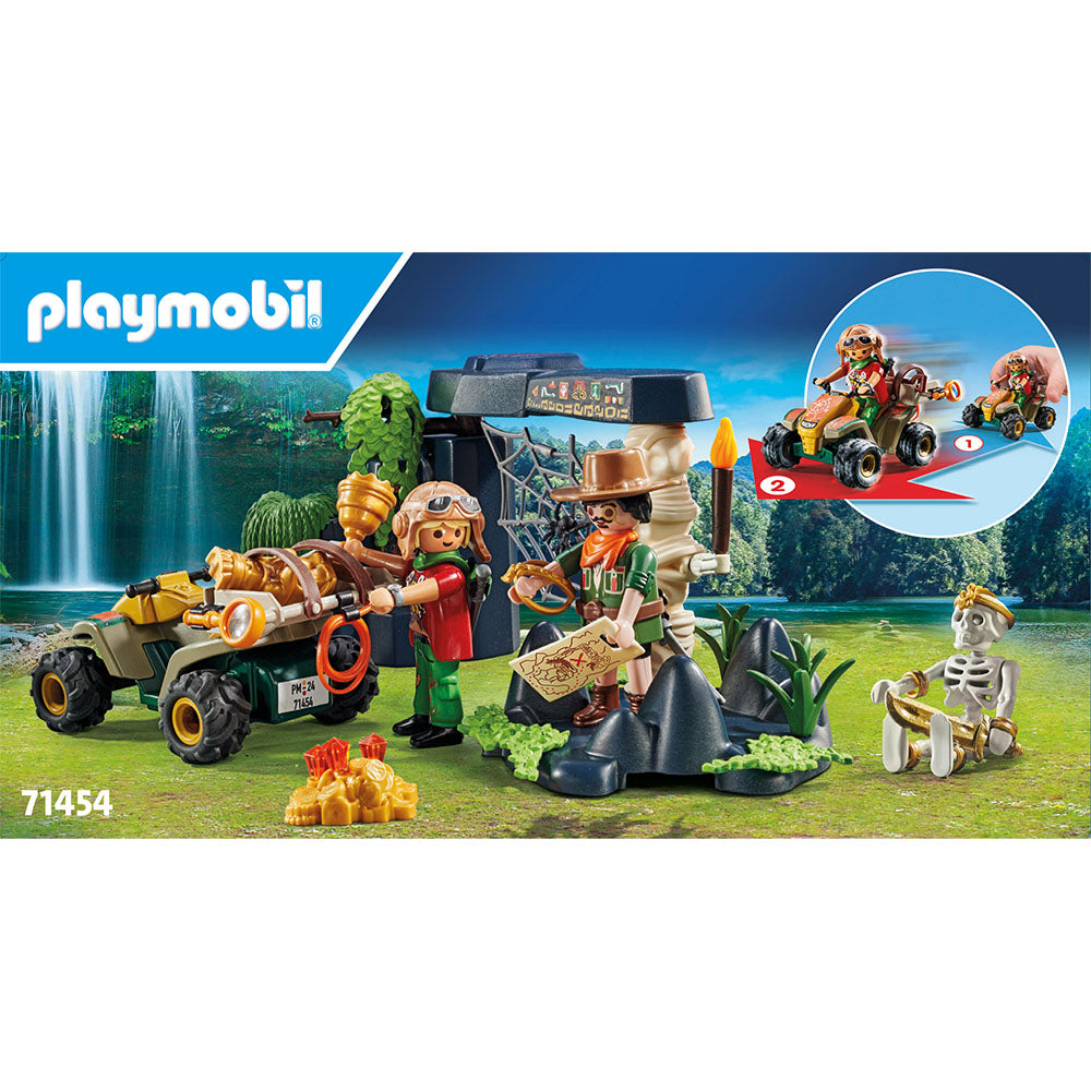 VANATOAREA DE COMORI IN JUNGLA - PLAYMOBIL MY LIFE (PM71454) - Libelula Vesela - Jucarii
