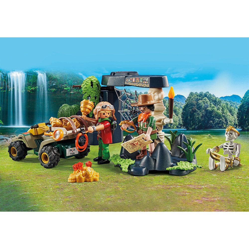 VANATOAREA DE COMORI IN JUNGLA - PLAYMOBIL MY LIFE (PM71454) - Libelula Vesela - Jucarii