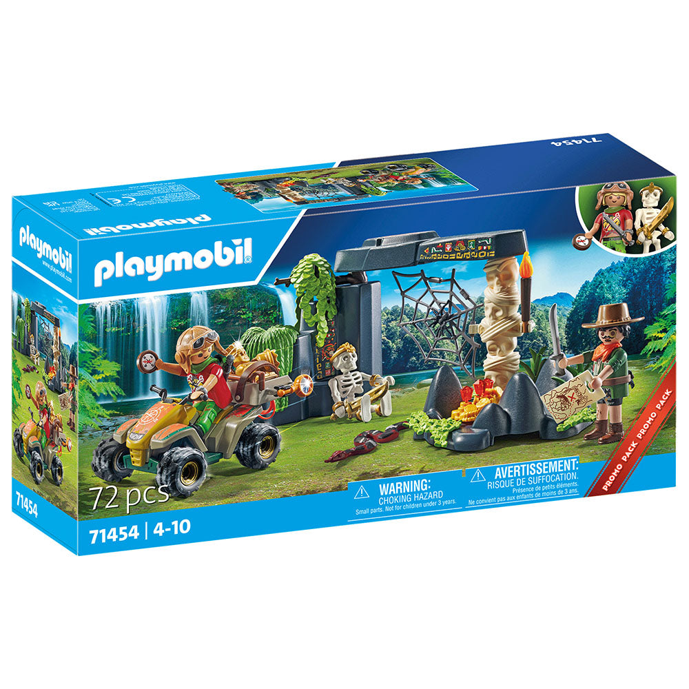 VANATOAREA DE COMORI IN JUNGLA - PLAYMOBIL MY LIFE (PM71454) - Libelula Vesela - Jucarii