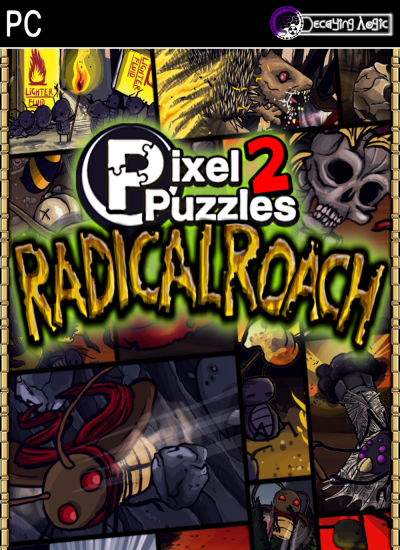 PIXEL PUZZLES 2: RADICAL ROACH - STEAM - PC - EU - Libelula Vesela - Jocuri video