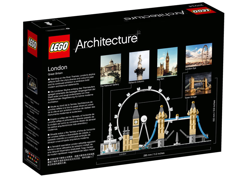 LONDRA - LEGO ARCHITECTURE - LEGO (21034) - Libelula Vesela - Jucarii