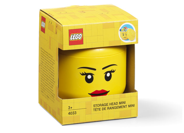 MINI CUTIE DEPOZITARE CAP MINIFIGURINA FATA - LEGO (40331725) - Libelula Vesela - Jucarii