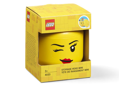 MINI CUTIE DEPOZITARE CAP MINIFIGURINA - WHINKY  - LEGO (40331727) - Libelula Vesela - Jucarii