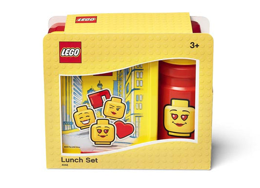 SET PENTRU PRANZ LEGO ICONIC ROSU-GALBEN - LEGO (40581725) - Libelula Vesela - Jucarii
