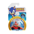 NINTENDO SONIC - VEHICUL DIN METAL CU FIGURINA 1:64, EGGMAN, S5 - JAKKS PACIFIC (40923) - Libelula Vesela - Jucarii