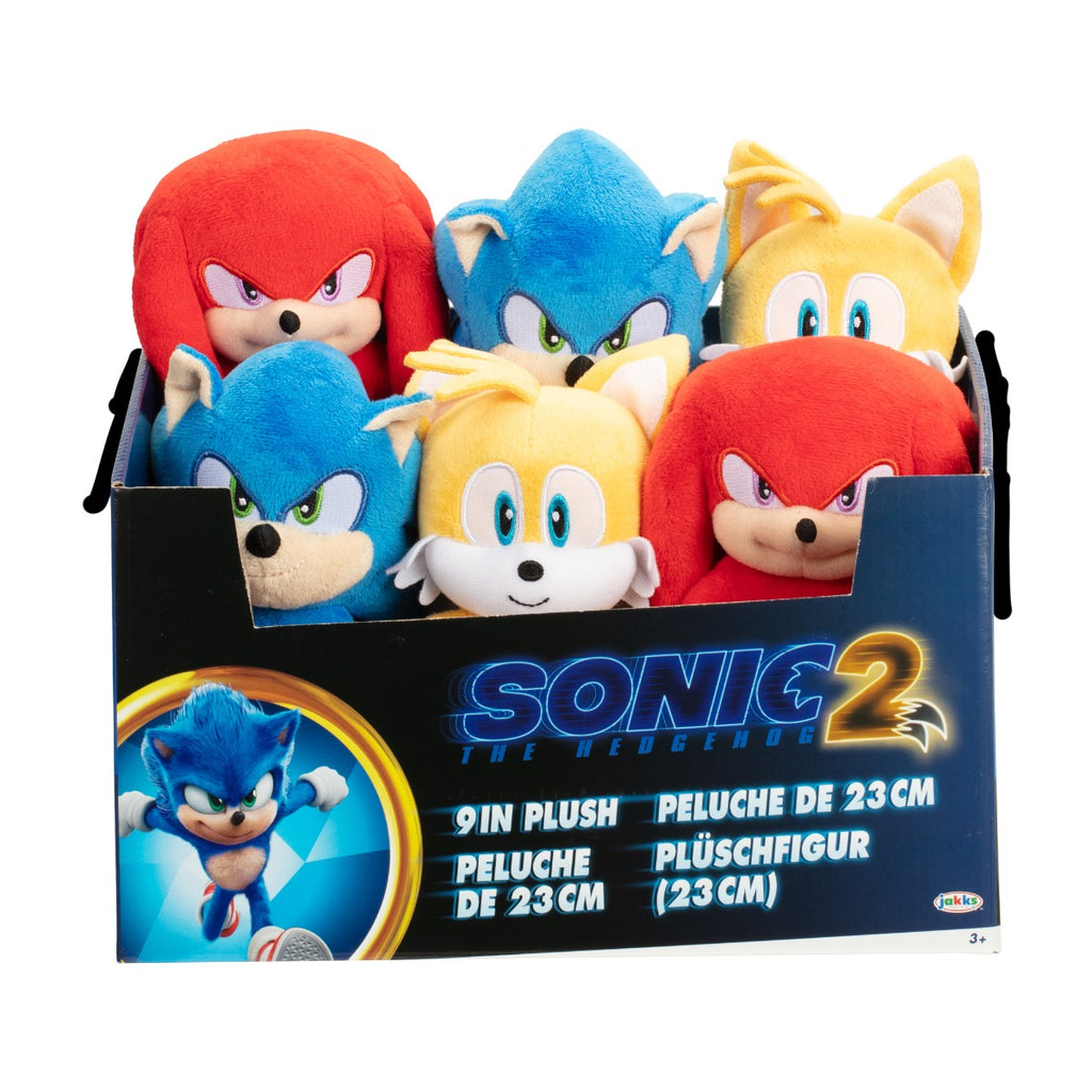 SONIC MOVIE 2 - PLUS 20 CM, S4, DIVERSE PERSONAJE - JAKKS PACIFIC (412644) - Libelula Vesela - Jucarii