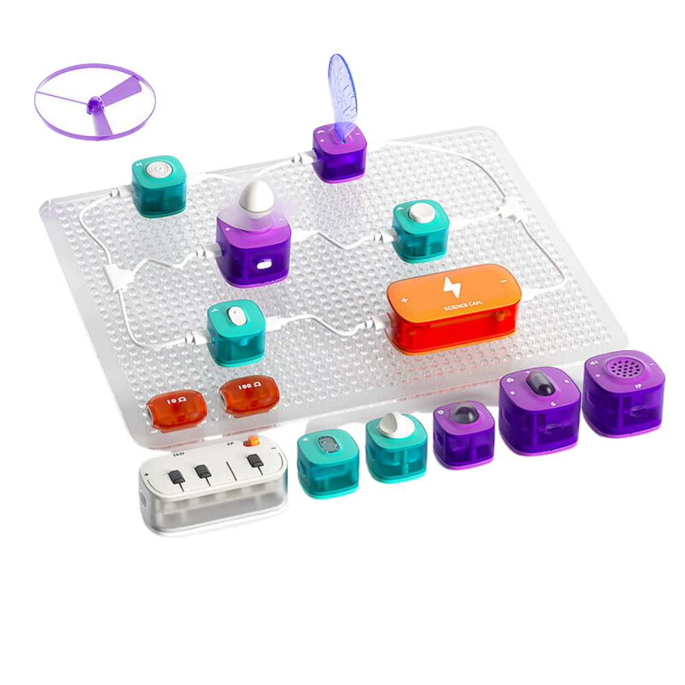 SET STEAM - PRIMUL MEU CIRCUIT ELECTRIC - SCIENCE CAN (160032G) - Libelula Vesela - Jucarii