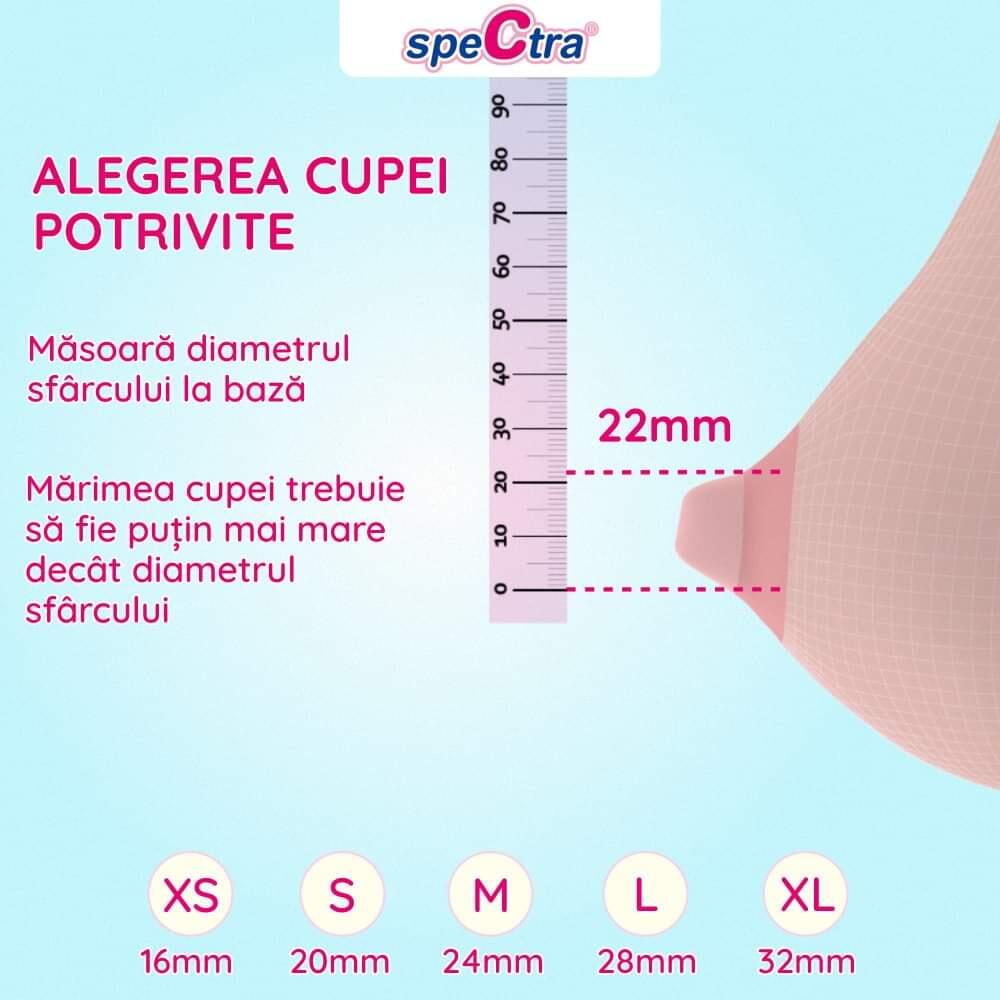 CUPA PENTRU SAN - 32MM XL - SPECTRA (ENAC033) - Libelula Vesela - Puericultura